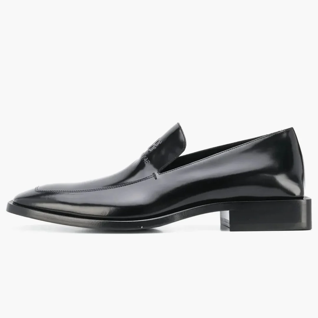 Balenciaga Coin Rim 20mm Loafers Black Leather - Image 2