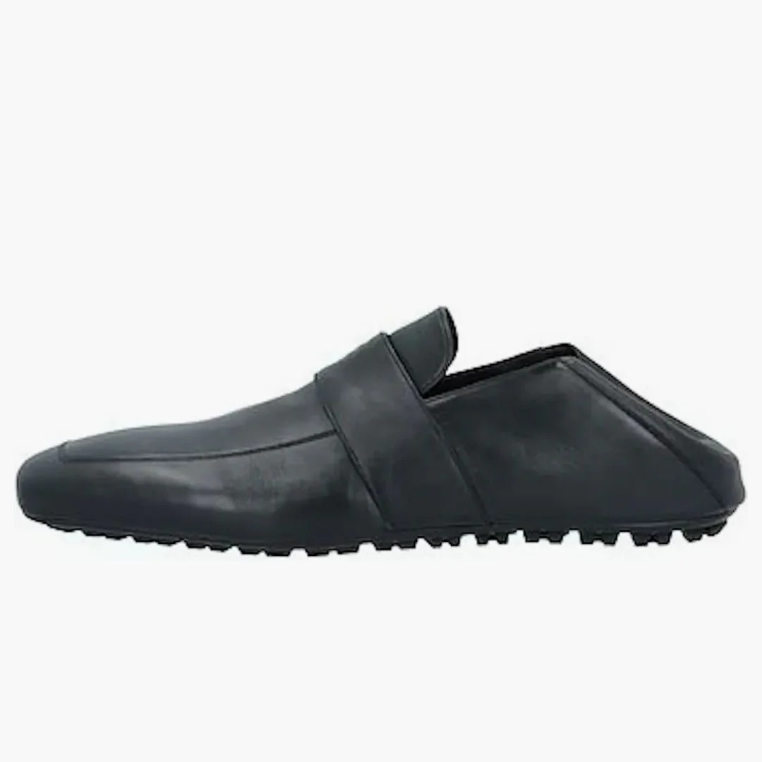 Balenciaga Slide Loafer Black Leather - Image 2