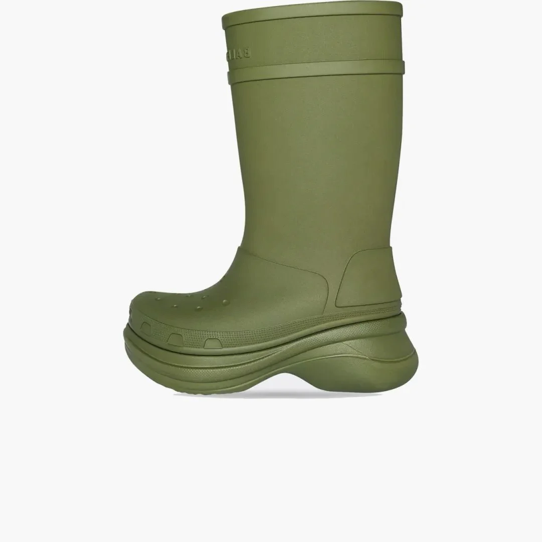 Balenciaga X Crocs Boot Green