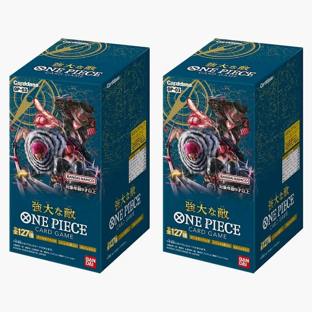 Bandai One Piece Card Game Mighty Enemy Carddass Booster Box (op-03) (japanese) 2x Lot