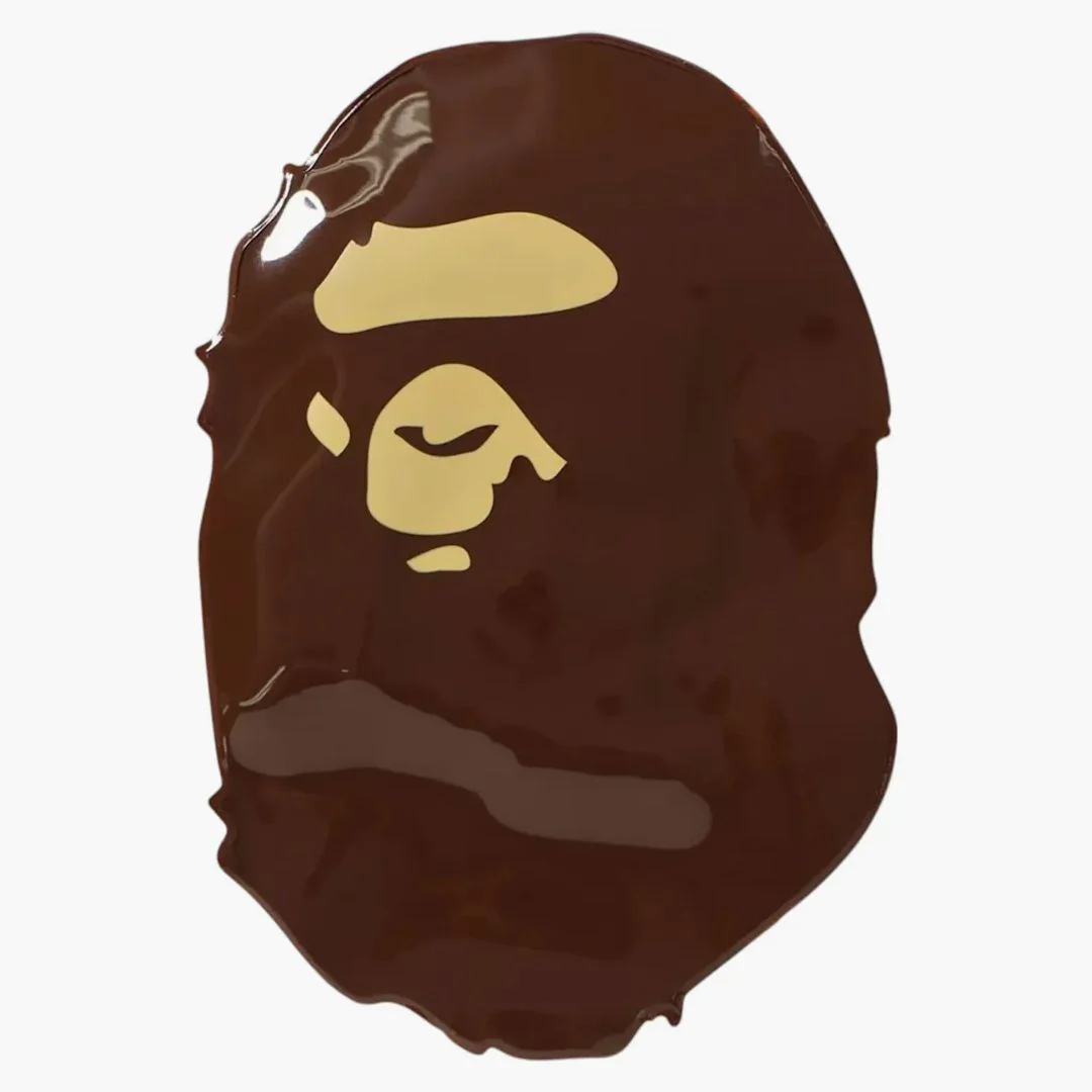 Bape Ape Head Eye Mask Brown - Image 3