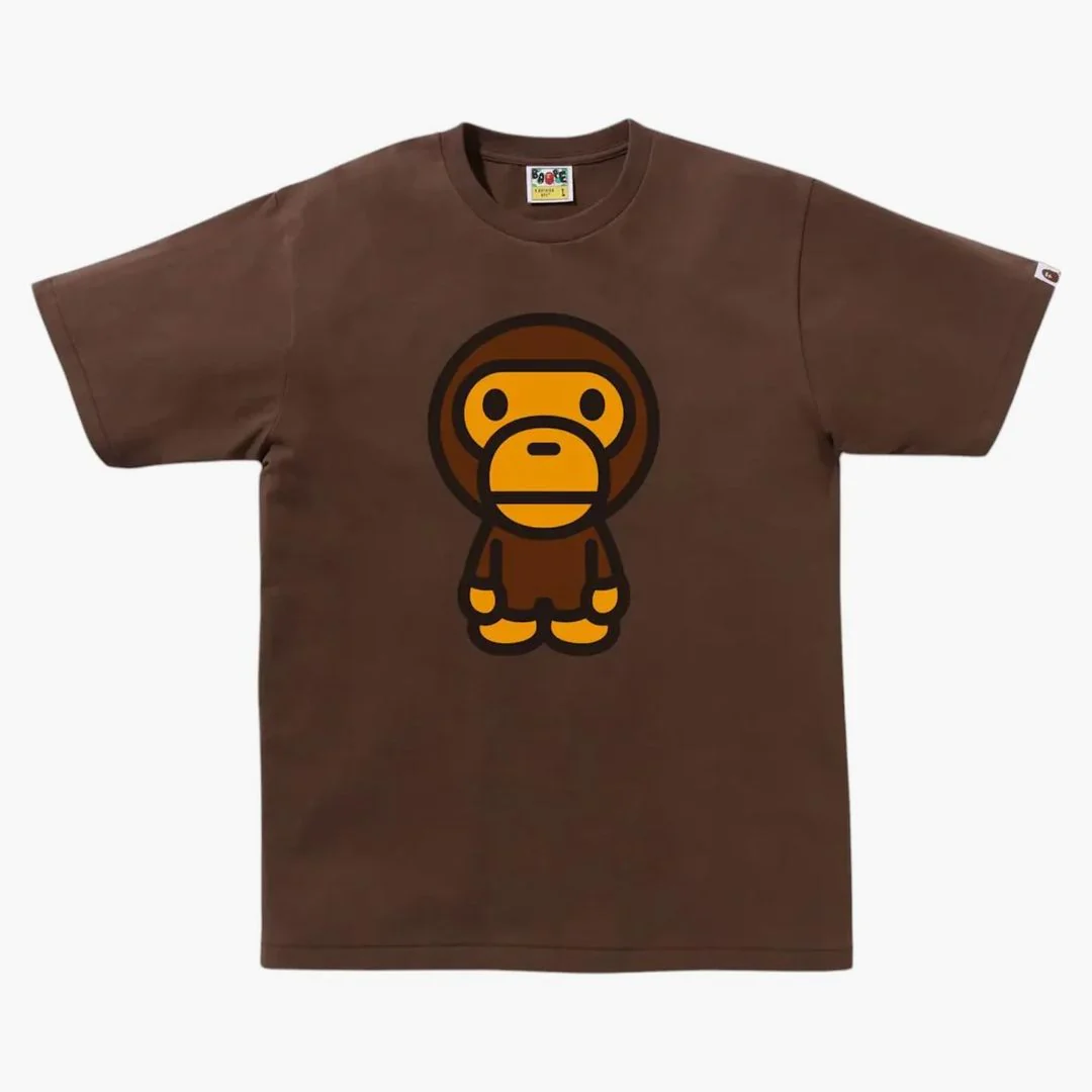 Bape Big Baby Milo Tee (ss25) Brown