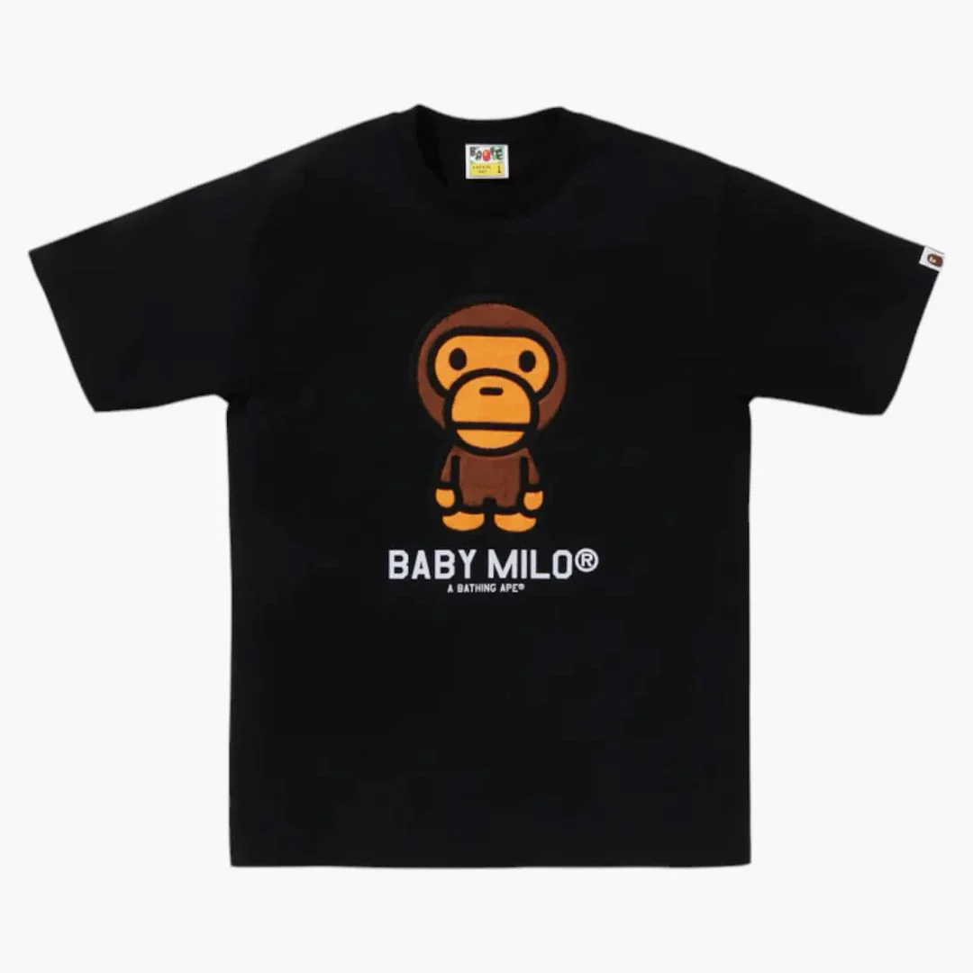 Bape Boa Baby Milo Bapec Tee Black