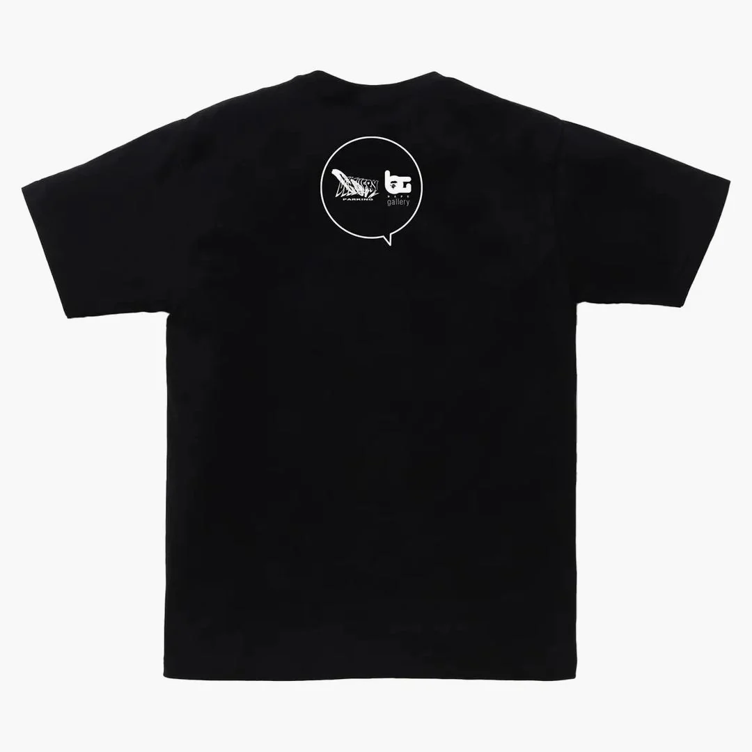 Bape Gallery X Coin Parking Delivery Tee Black - Image 2