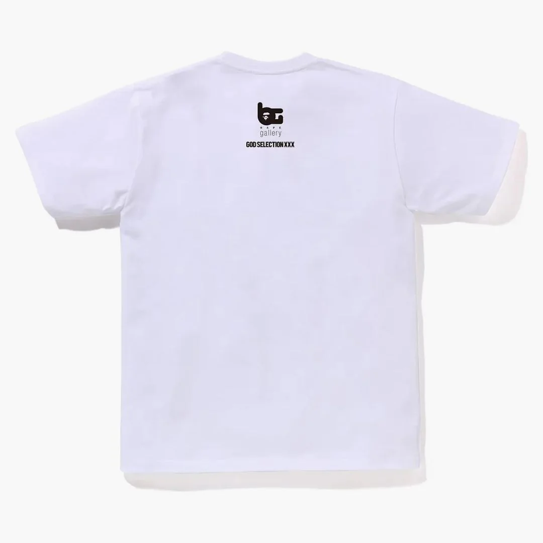 Bape Gallery X Yasunari Miyazaki Tee White - Image 2