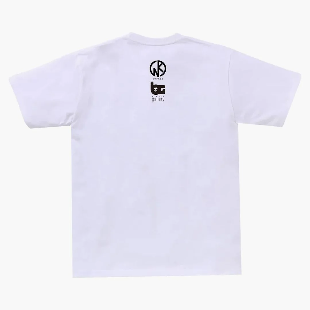 Bape Gallery X Yudetamago Tee White