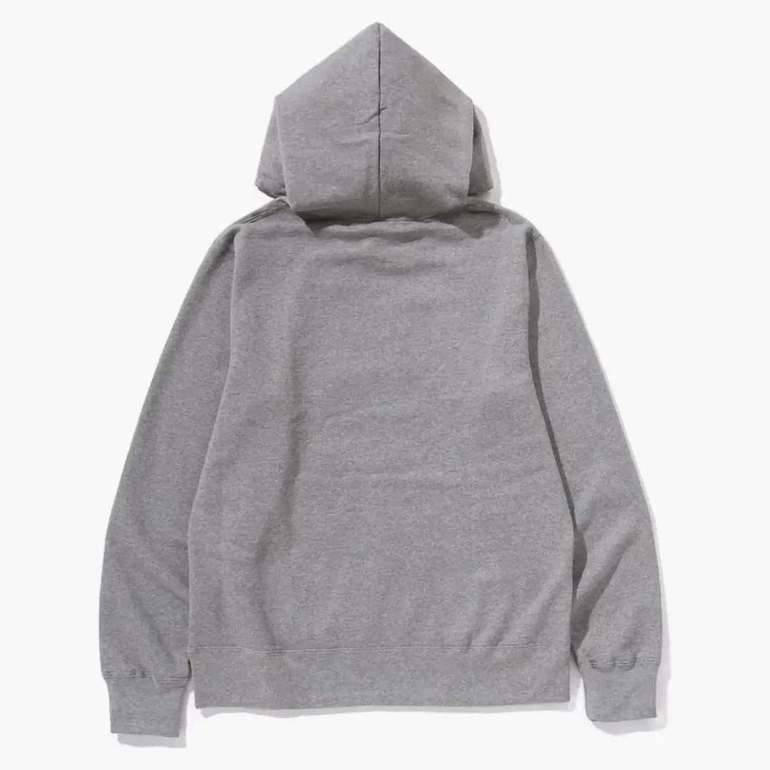Bape I Love Bape Pullover Hoodie Grey - Image 2