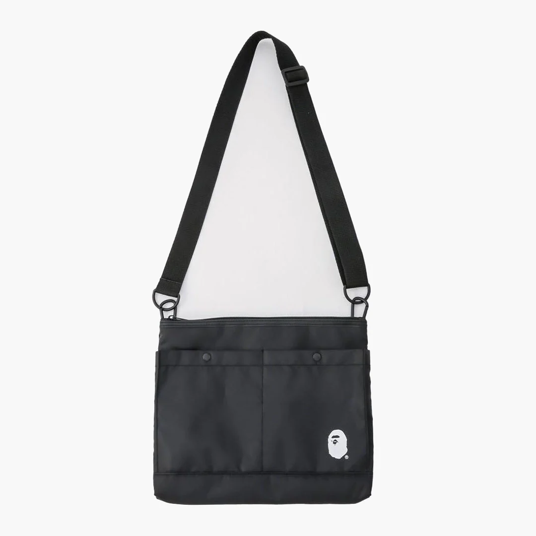 Bape Magazine Messenger Bag Black/White