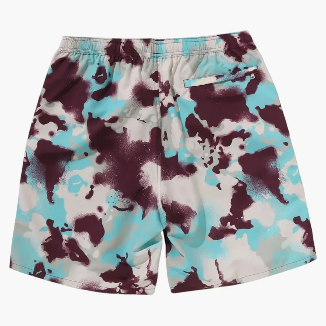 Bape Map Camo Regular Fit Beach Shorts Multicolor - Image 2