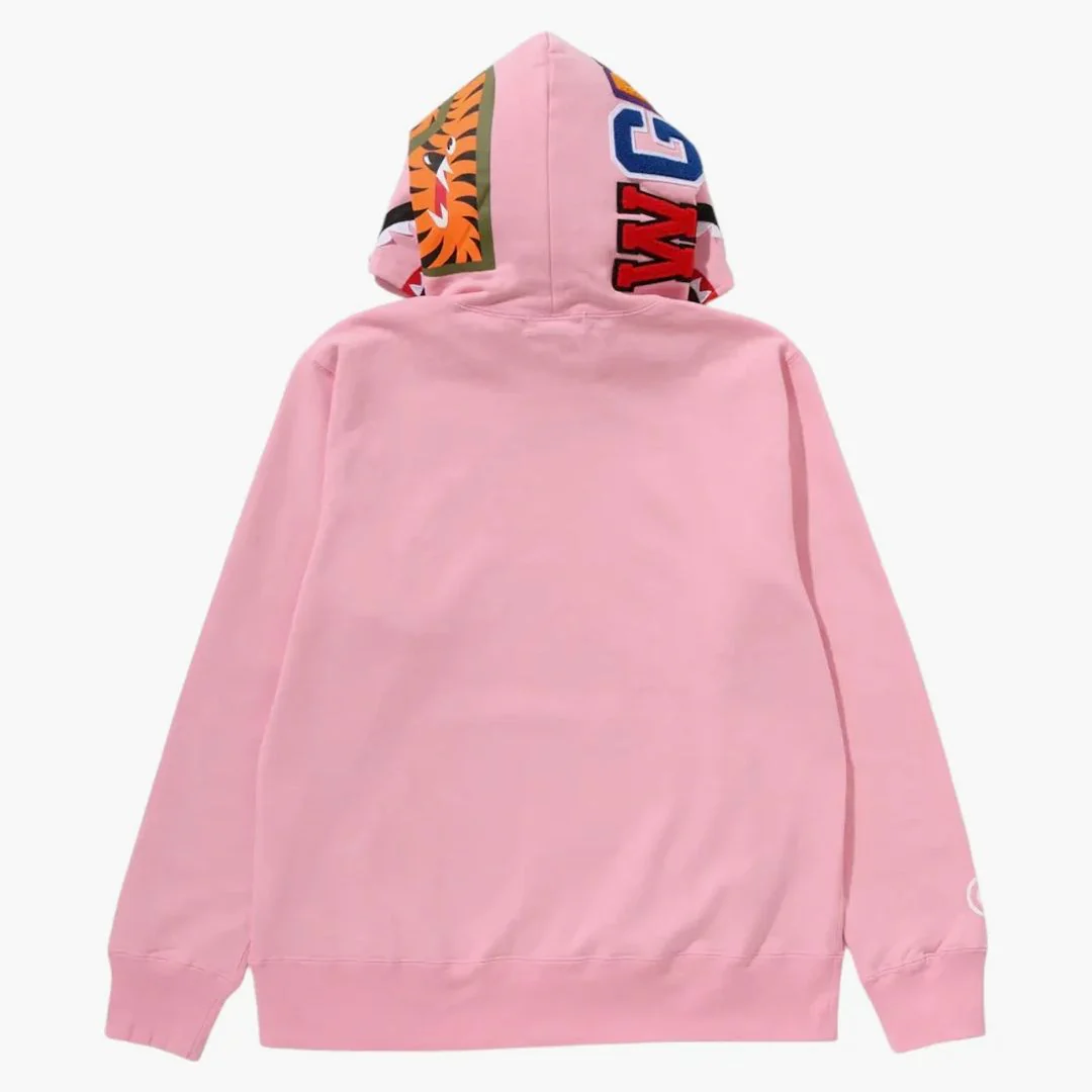 Bape Shark Pullover Hoodie (fw25) Pink - Image 3