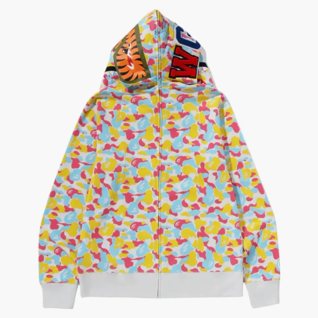 Bape Store Sanya Separate Shark Full Zip Hoodie Multicolor - Image 2