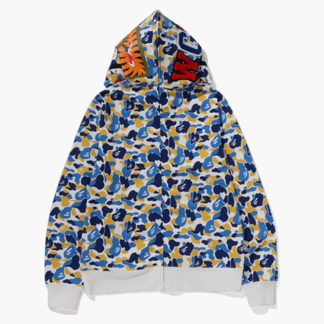 Bape Store Shanghai Separate Shark Full Zip Hoodie Multicolor - Image 3
