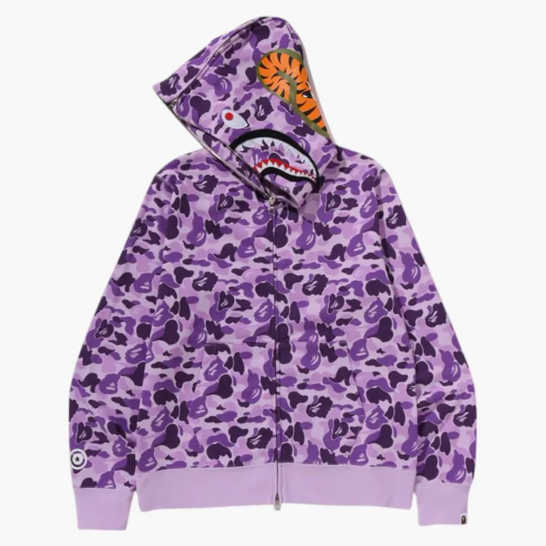 Bape Store Taipei Separate Shark Full Zip Hoodie Multicolor - Image 2