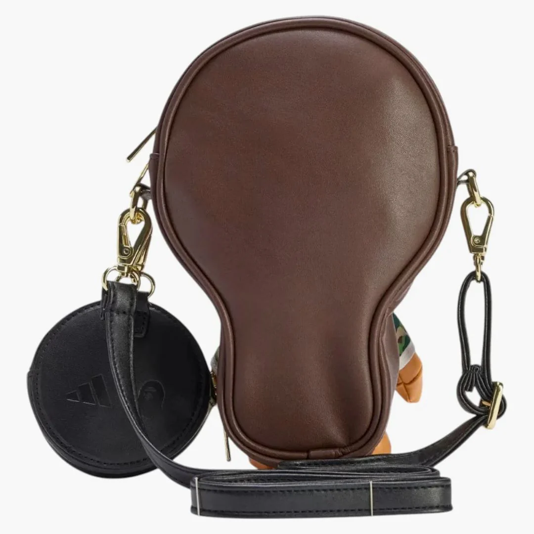 Bape X Adidas Baby Milo Shoulder Bag Brown - Image 2