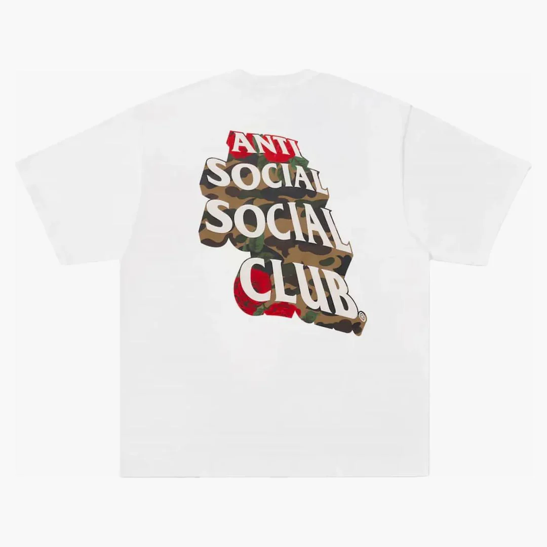 Bape X Anti Social Social Club Ii Tee White - Image 2