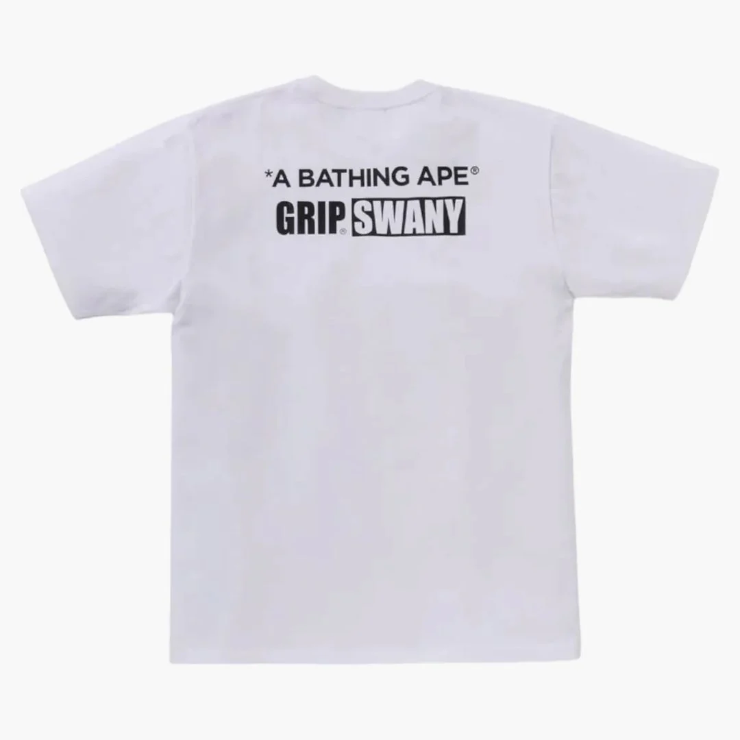 Bape X Grip Swany Tee White - Image 2