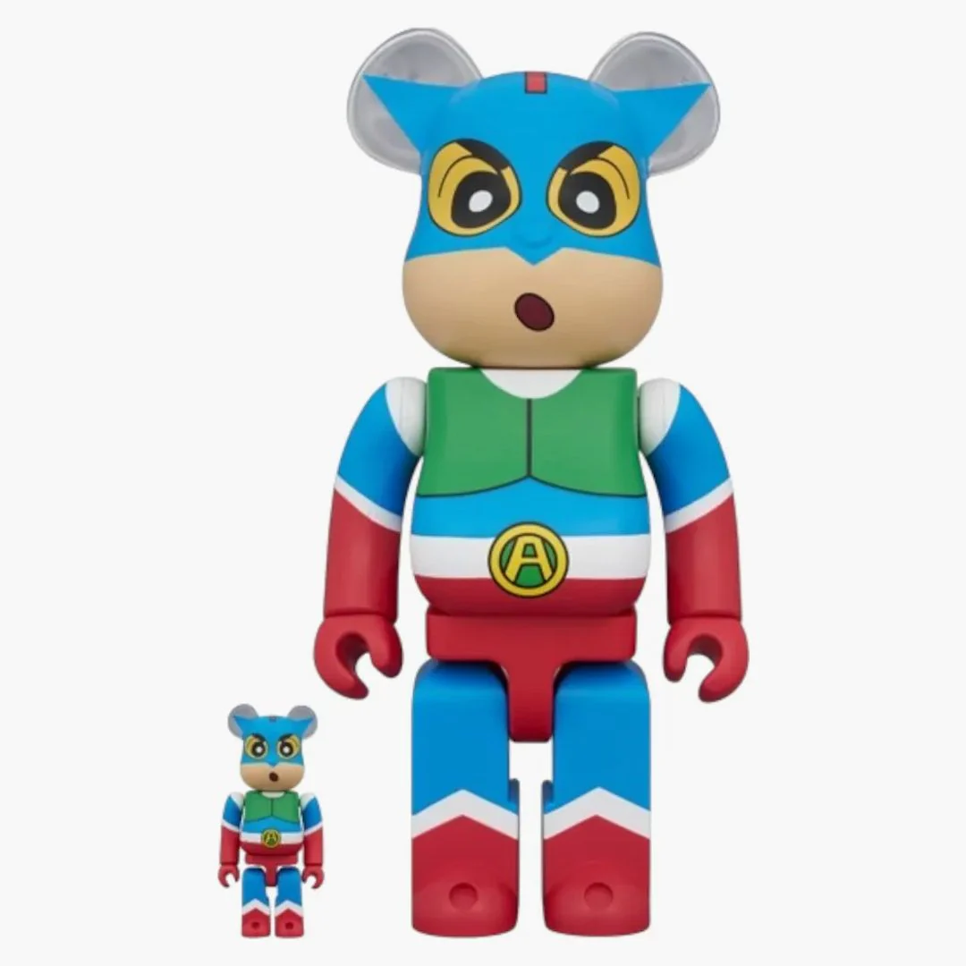 Bearbrick Action Kamen Shin-chan 100% & 400% Set - Image 2
