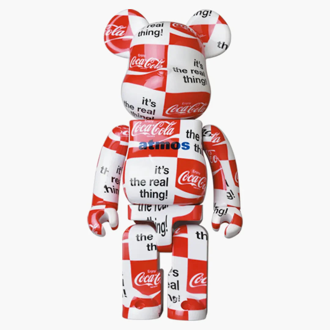 Bearbrick Atmos X Coca-cola 1000% Checkerboard - Image 2