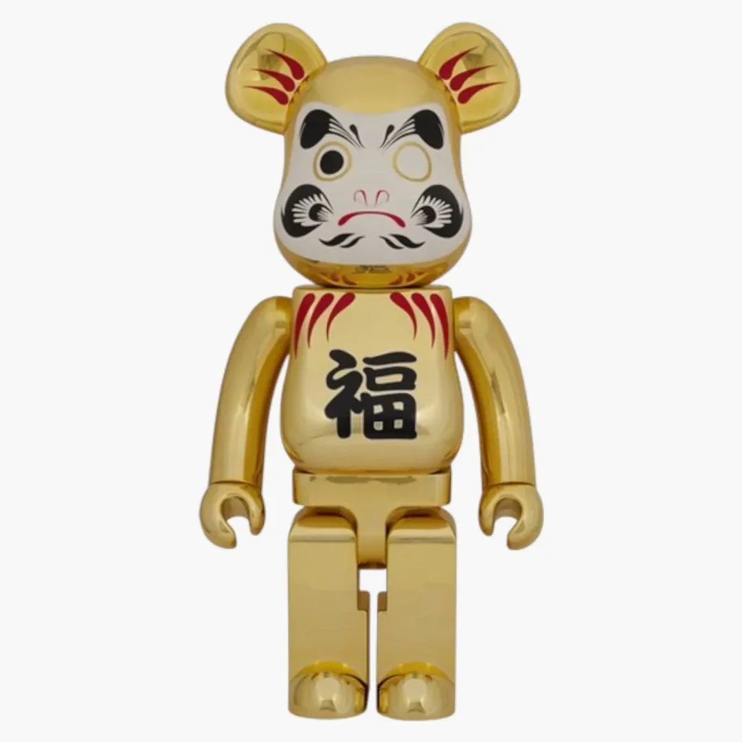 Bearbrick Daruma Gold Plated 1000%