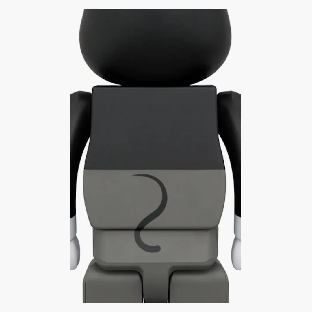 Bearbrick Disney Mickey Mouse 400% Black/white - Image 2
