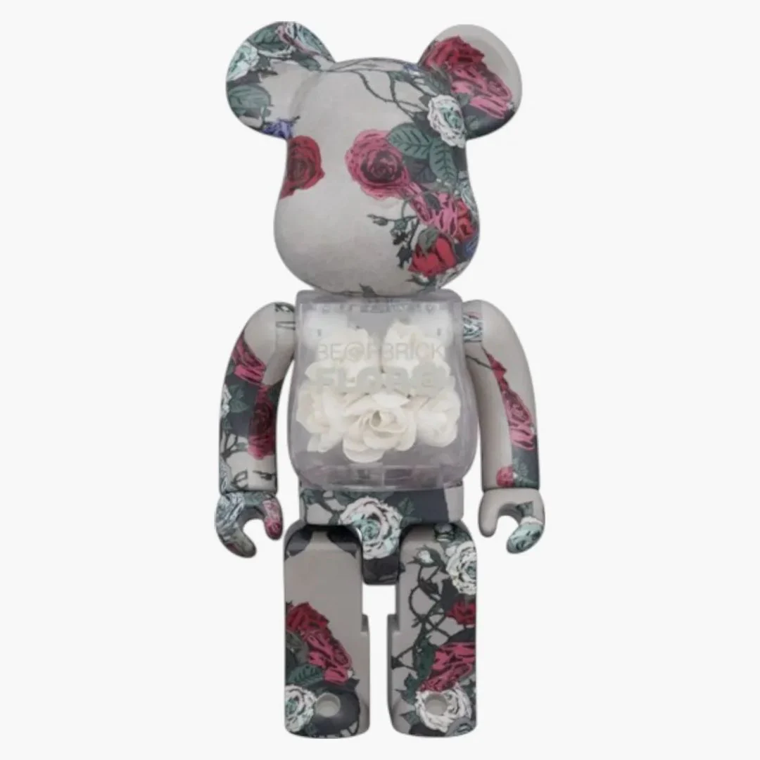 Bearbrick Flor@ Glow In The Dark 400% - Image 2