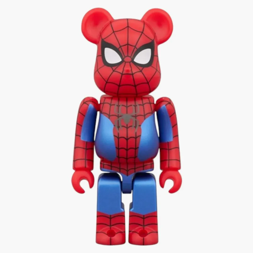 Bearbrick Spider-man Final Suit 100% & 400% Set - Image 2