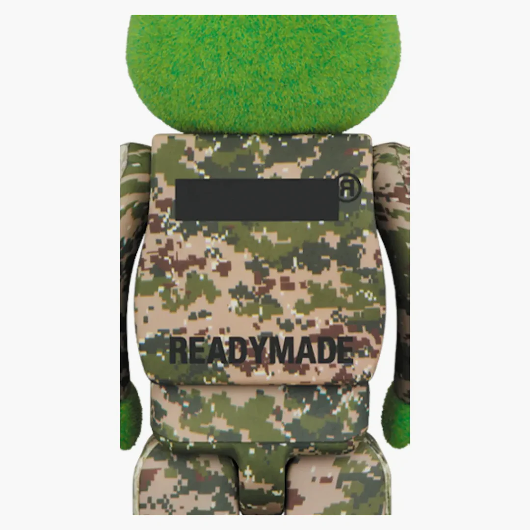 Bearbrick X Readymade X Fcreal Bristol 100% & 400% Set Green Multicolor - Image 2