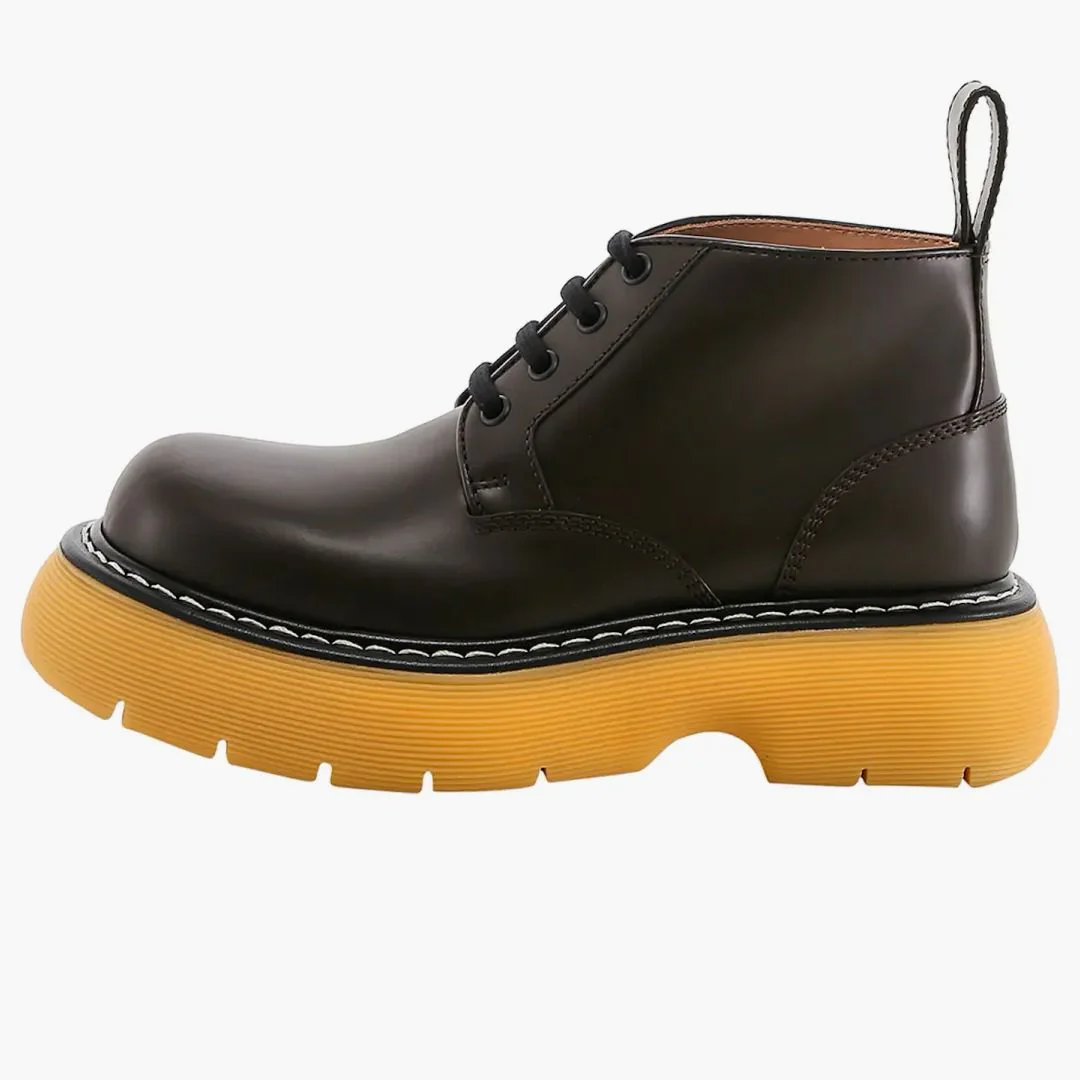 Bottega Veneta Bounce Ankle Boot Brown (women's)