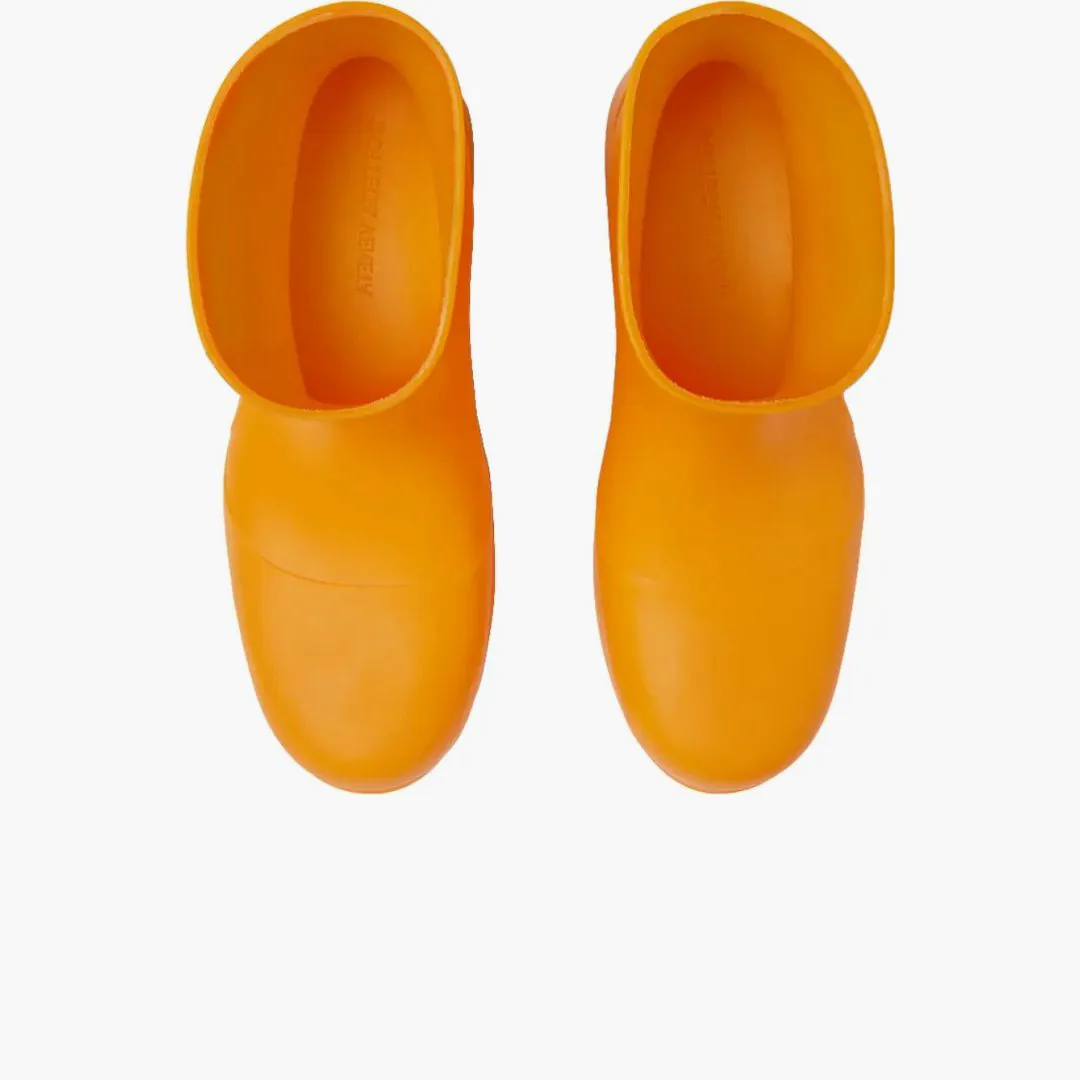 Bottega Veneta Puddle Ankle Boot Tangerine (women's) - Image 3