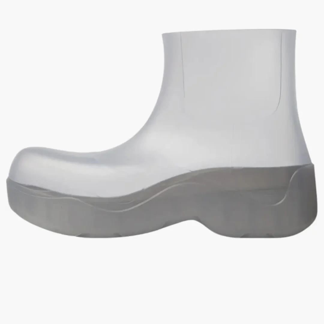 Bottega Veneta Puddle Ankle Boots Glass - Image 3