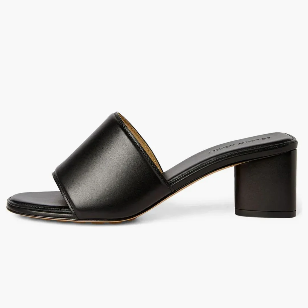 Bottega Veneta The Band Slip-on Sandal Black (women's) - Image 2
