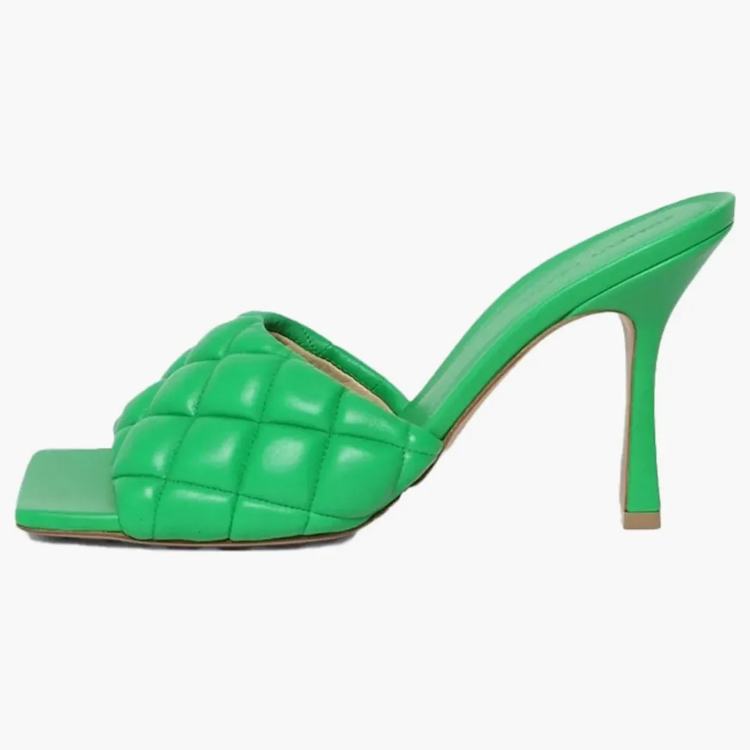 Bottega Venetta Padded Sandal Parakeet (women's)