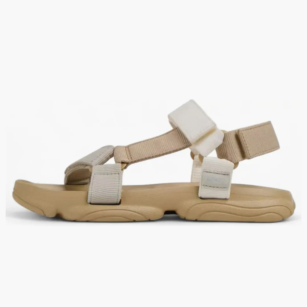Camper Karst Sandal Beige White Grey