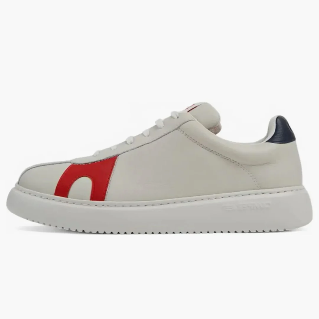 Camper Twins Sneaker White Red Navy - Image 2