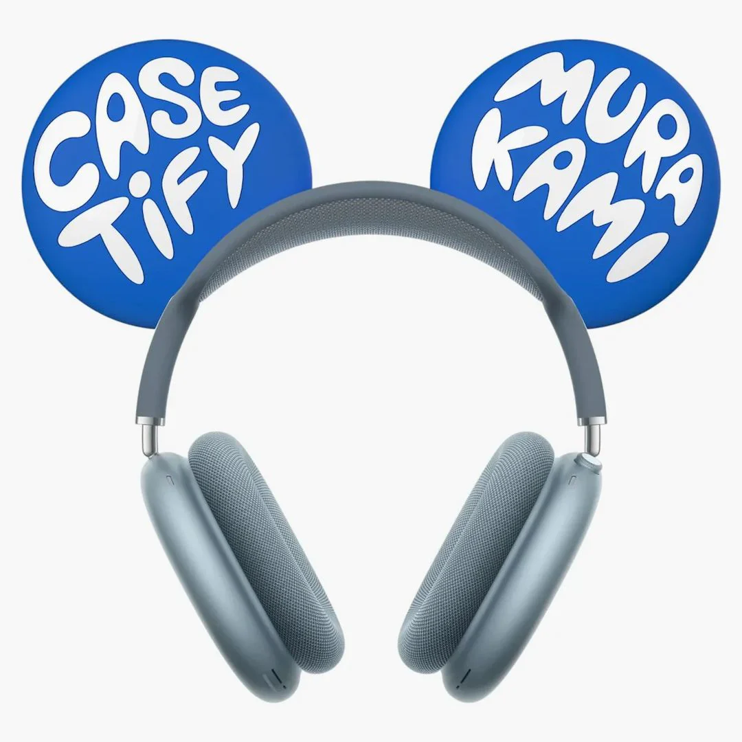 Casetify X Murakami Mr. Dob Headphone Case Blue - Image 2
