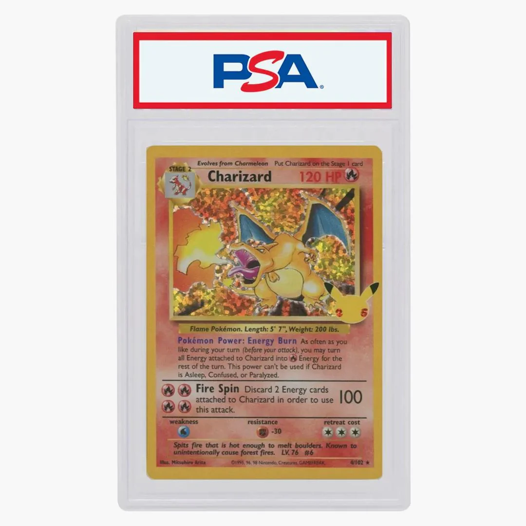 Charizard 2021 Pokémon Tcg Celebrations Classic Collection Base Set Holo #4 (psa Or Bgs Graded) - Image 2