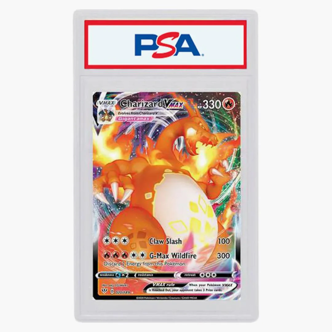 Charizard Vmax 2020 Pokemon Sword & Shield Darkness Ablaze #20 (psa Or Bgs Graded)