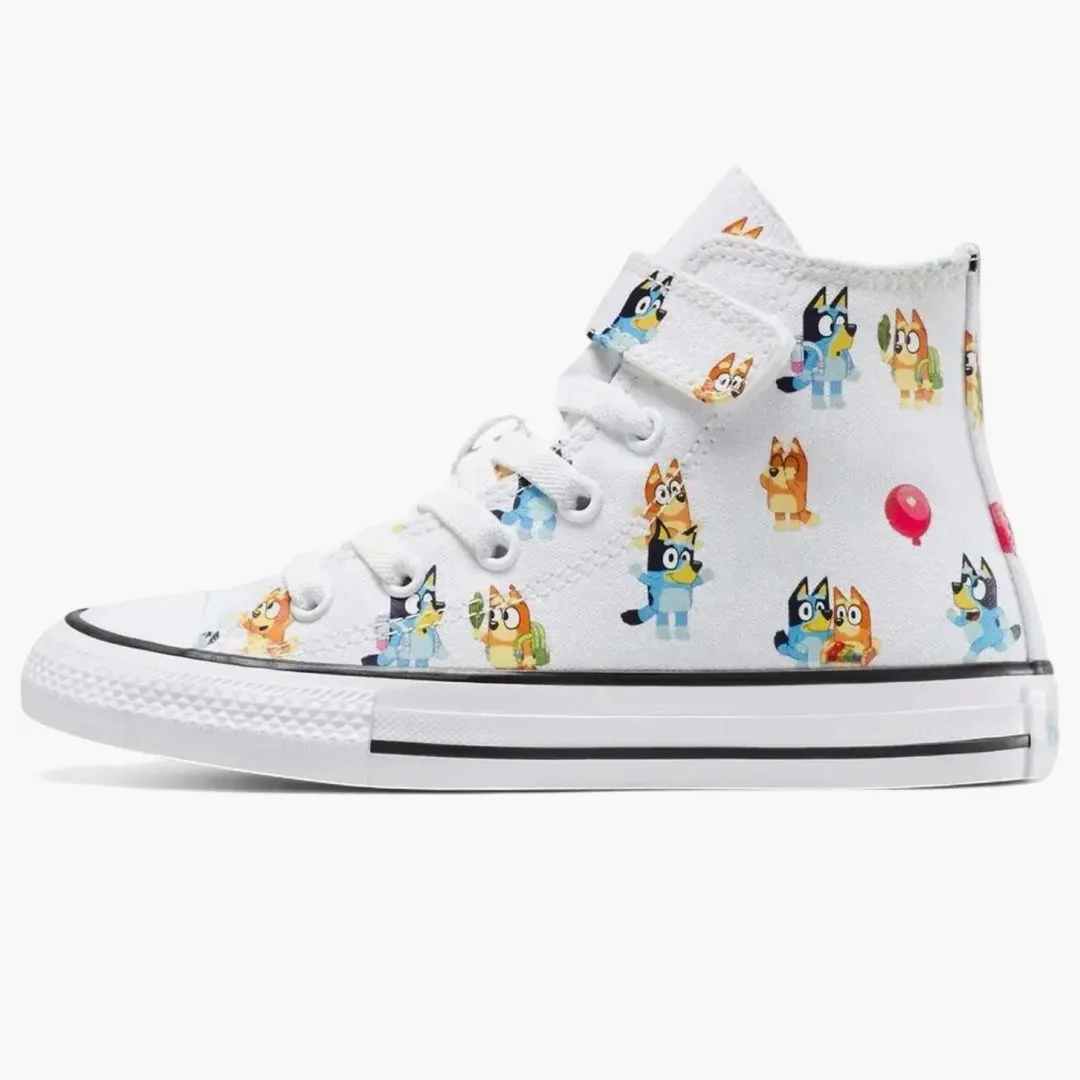 Converse Chuck Taylor All Star Easyon Hi Bluey All Over Print White (ps)