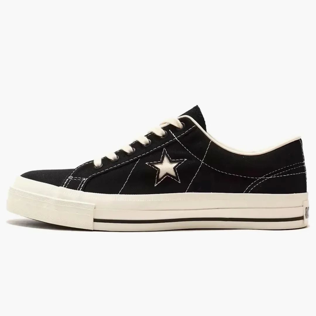 Converse One Star Made In Japan Vintage Canvas Black - Image 2