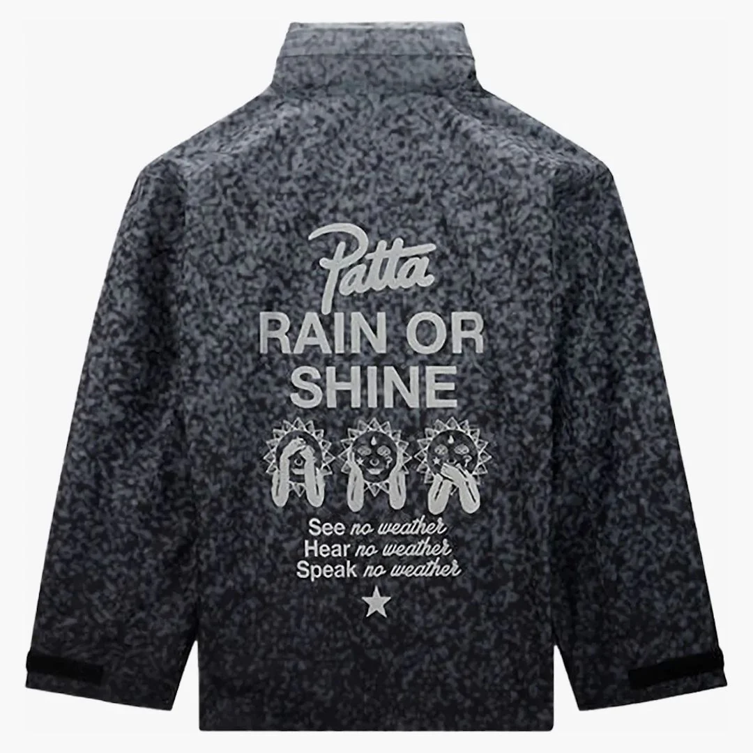 Converse X Patta Rain Jacket Black Gradient - Image 2