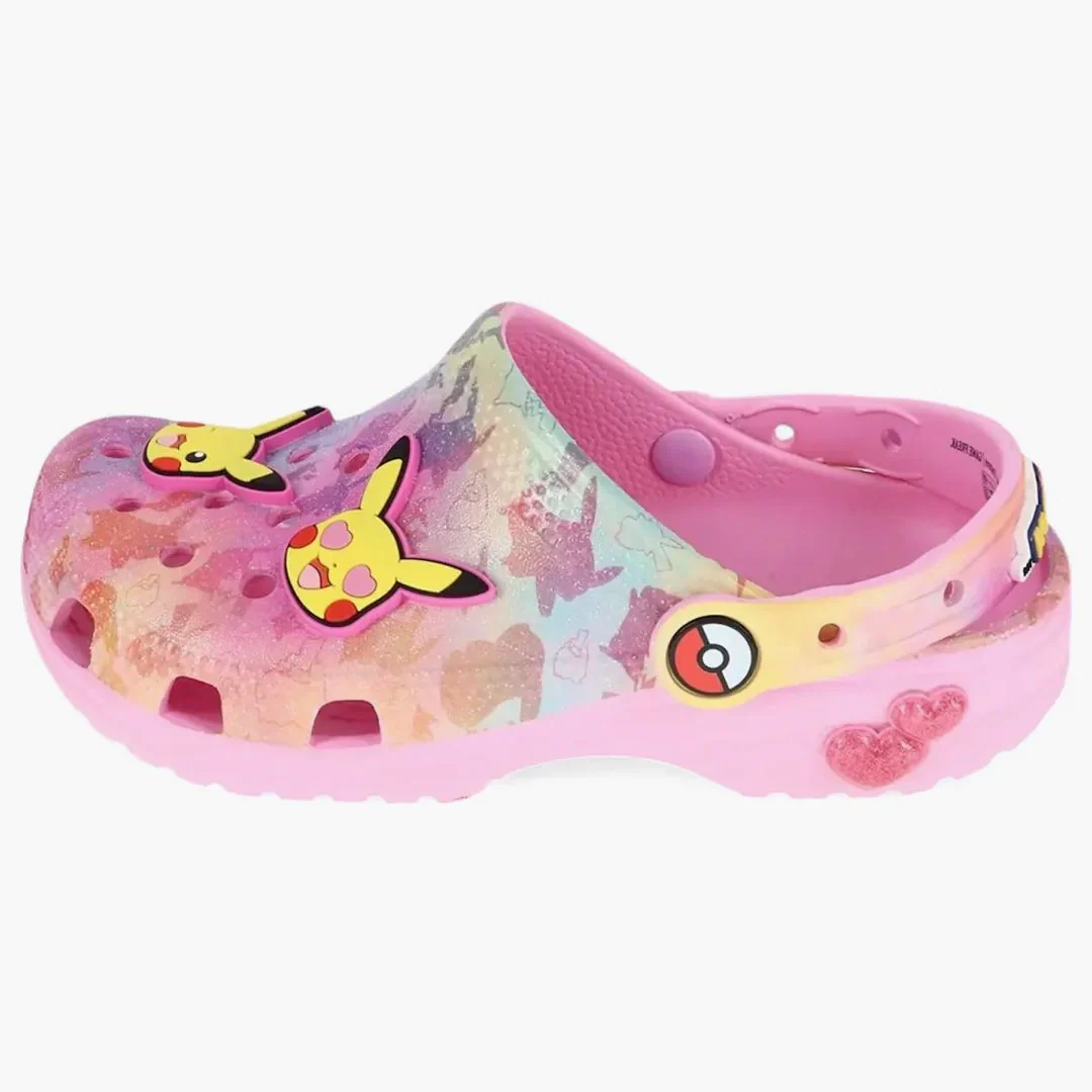 Crocs Classic Clog Pokémon Pikachu Pink (kids) - Image 2