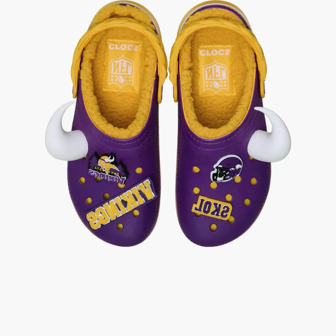 Crocs Classic Lined Clog Nfl Minnesota Vikings - Image 2