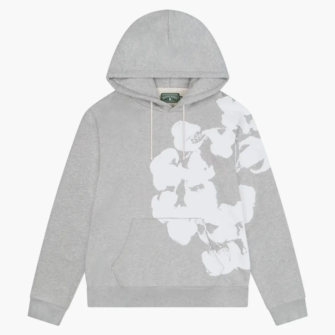 Denim Tears Big Cotton Wreath Sweatshirt Grey