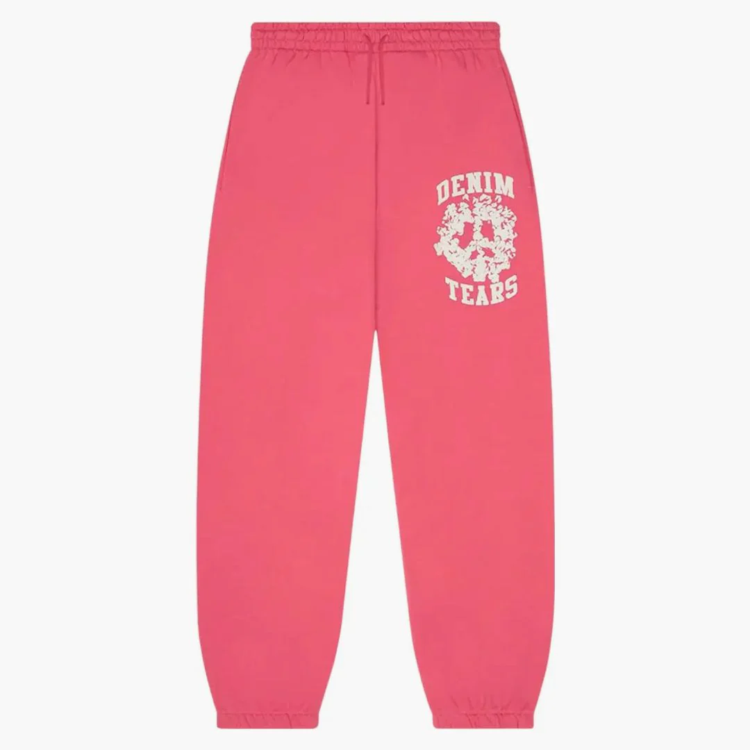 Denim Tears Denim University Sweatpants Pink - Image 2