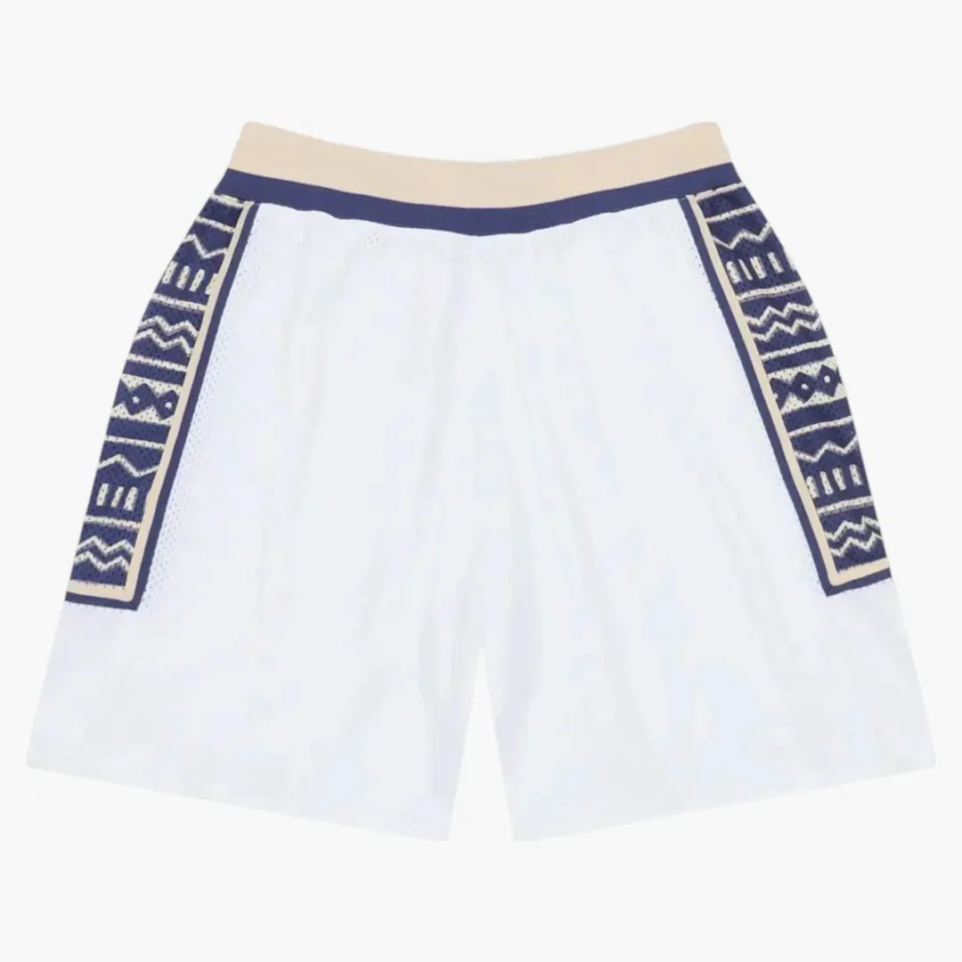 Denim Tears Game Shorts White - Image 3