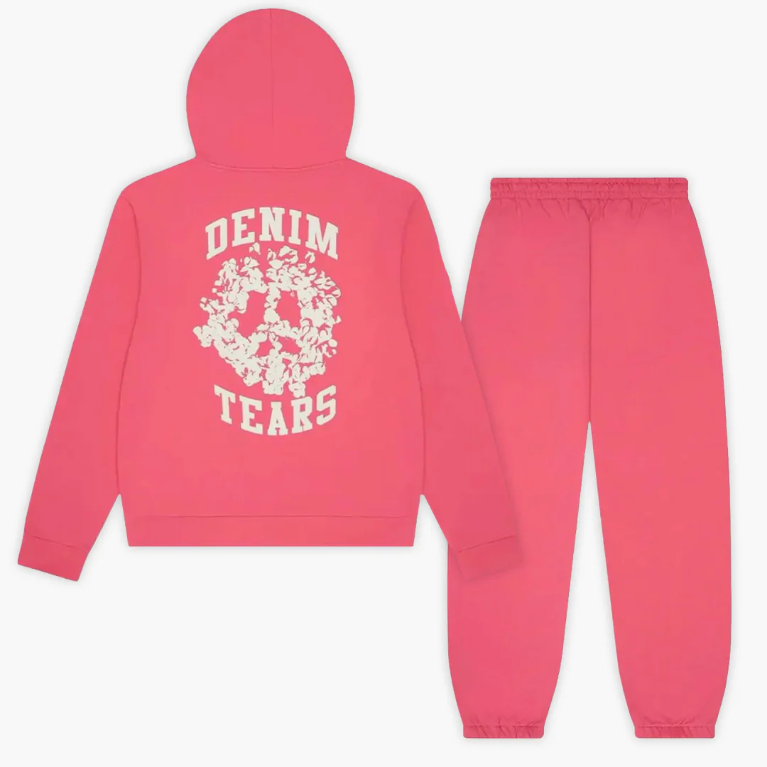 Denim Tears University Tracksuit Pink - Image 2