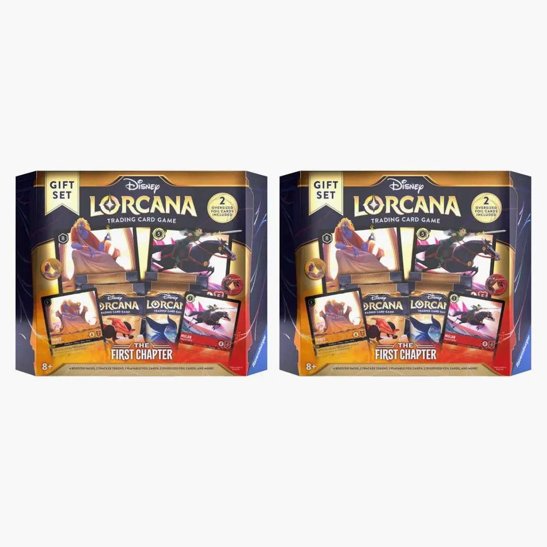 Disney Lorcana Tcg The First Chapter Gift Set 2x Lot