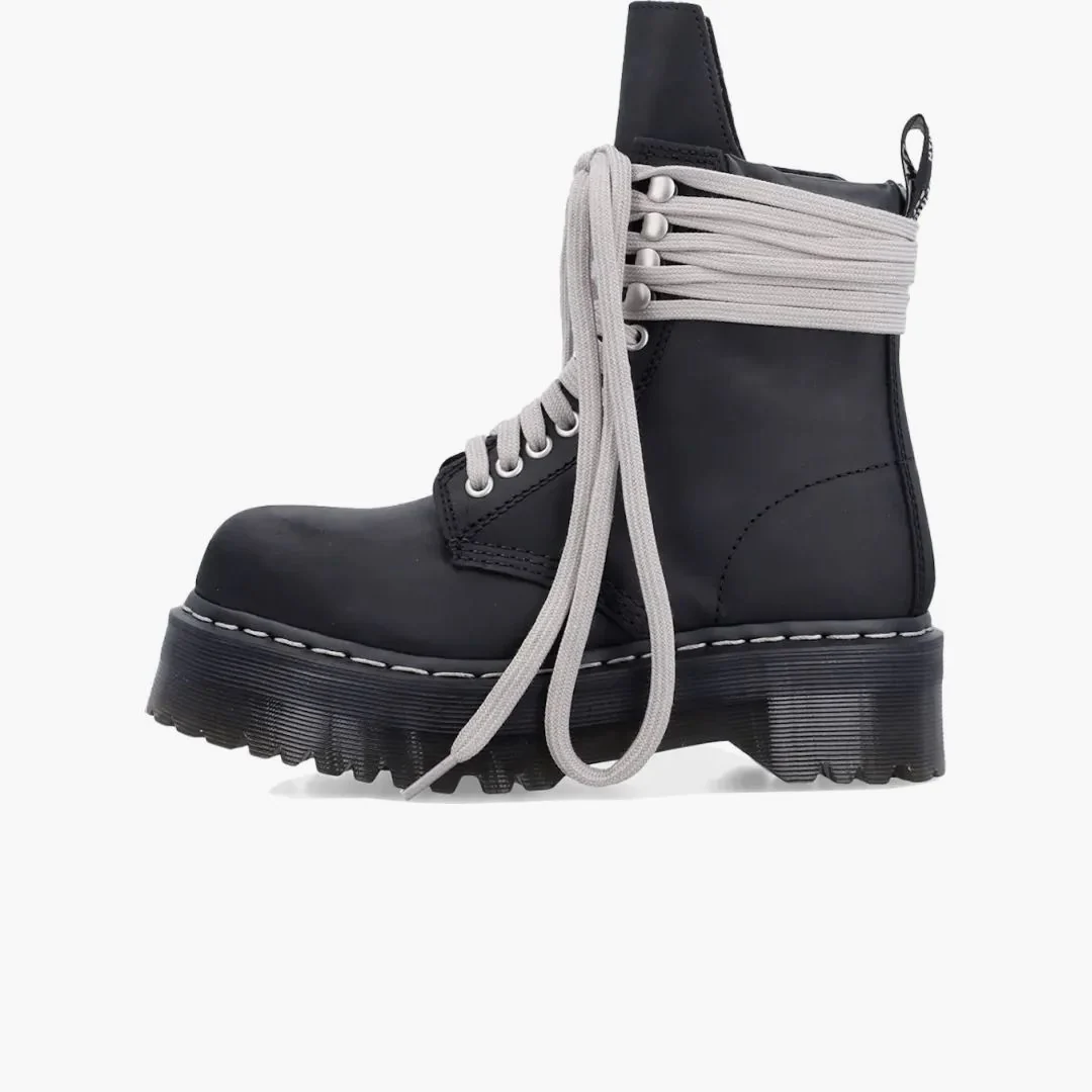 Dr. Martens 1460 Drkshdw Quad Sole Steel Toe Boot Rick Owens Black (women's)