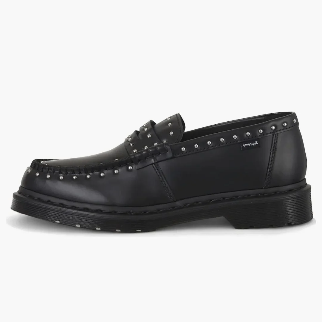 Dr. Martens Studded Penton Loafer Supreme Black - Image 4