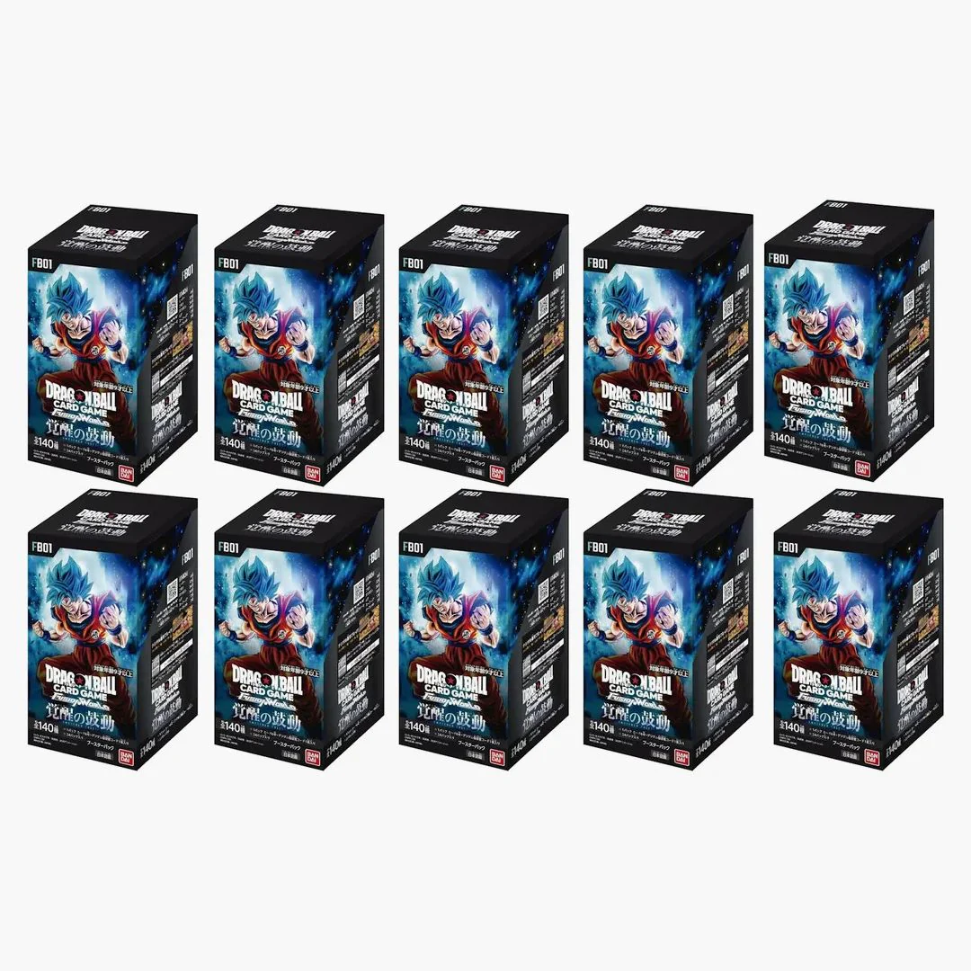 Dragon Ball Z Fusion World Awakened Pulse Fb01 Booster Box (japanese) 10x Lot